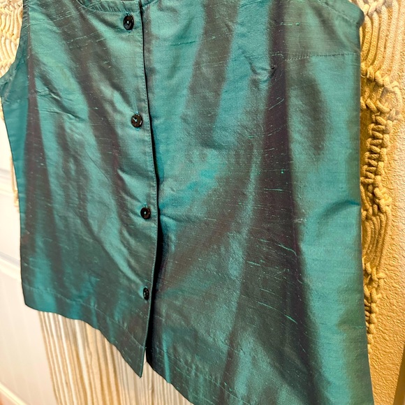 Turquoise vest top - Picture 2 of 2